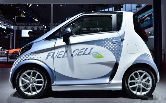 眾泰汽車與法液空氫世界的激情碰撞——眾泰E200FCV開啟燃料電池汽車新時代
